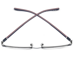 Óculos de Grau Tommy Hilfiger Sporty Azul Fosco TH2381-KU0-57