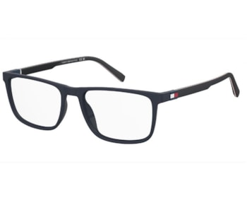 Óculos de Grau Tommy Hilfiger Sporty Azul Fosco TH2382 PJP-55