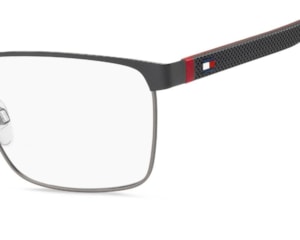 Óculos de Grau Tommy Hilfiger Sporty Cinza Fosco TH2378 D3X-56