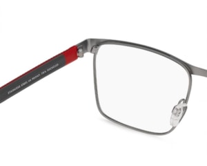 Óculos de Grau Tommy Hilfiger Sporty Cinza Fosco TH2378 D3X-56