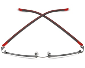 Óculos de Grau Tommy Hilfiger Sporty Cinza Fosco TH2378 D3X-56