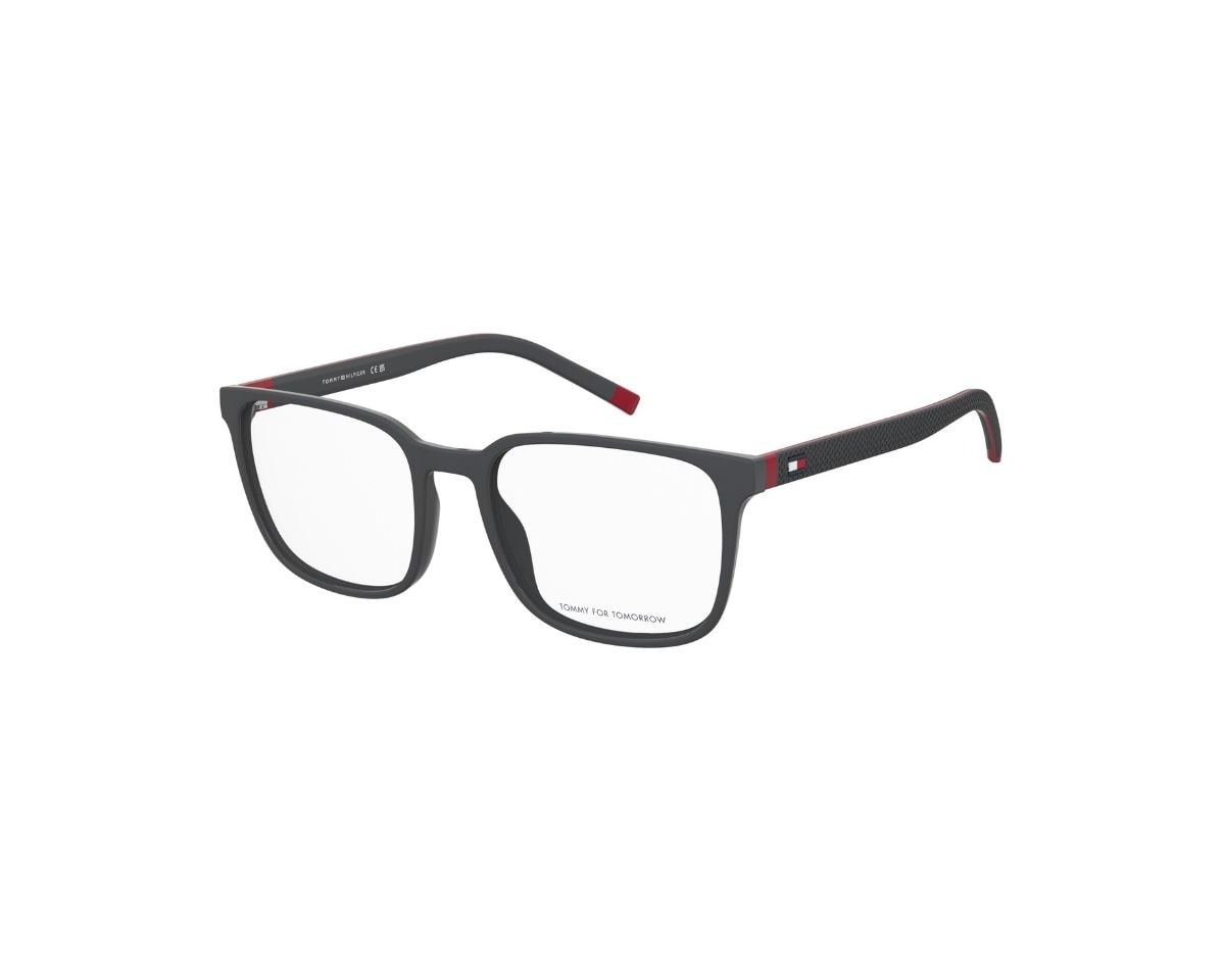 Óculos de Grau Tommy Hilfiger Sporty Cinza Fosco TH2380 KB7-56