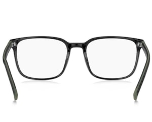 Óculos de Grau Tommy Hilfiger Sporty Preto Fosco TH2380 7ZJ-56