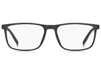 Óculos de Grau Tommy Hilfiger Sporty Preto Fosco TH2382 807-55