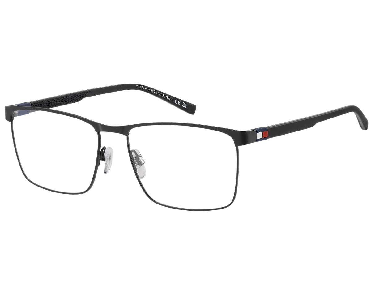 Óculos de Grau Tommy Hilfiger Sporty Preto TH2278 003-58