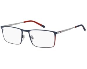 Óculos de Grau Tommy Hilfiger Titanium Azul Fosco TH2314 WIR-58