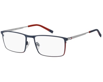 Óculos de Grau Tommy Hilfiger Titanium Azul Fosco TH2314 WIR-58