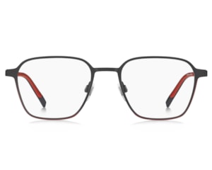 Óculos de Grau Tommy Hilfiger Titanium Preto Fosco TH2315 BLX-52