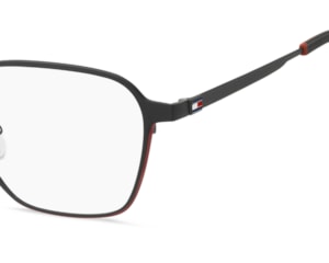Óculos de Grau Tommy Hilfiger Titanium Preto Fosco TH2315 BLX-52