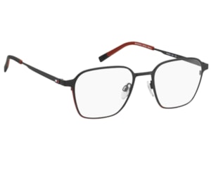 Óculos de Grau Tommy Hilfiger Titanium Preto Fosco TH2315 BLX-52