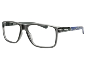Óculos de Grau Trion Cinza Fosco Azul TR92101 C3-55