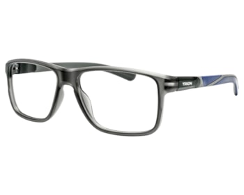 Óculos de Grau Trion Cinza Fosco Azul TR92101 C3-55