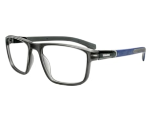Óculos de Grau Trion Cinza Fosco Azul TR92102 C3-55