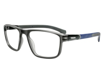 Óculos de Grau Trion Cinza Fosco Azul TR92102 C3-55