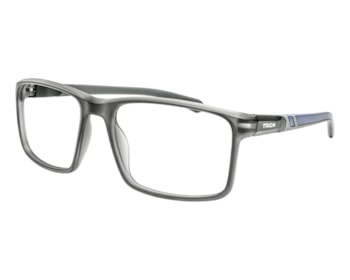 Óculos de Grau Trion Cinza Fosco Azul TR92103 C3-58