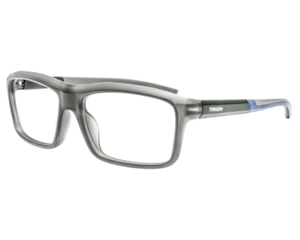 Óculos de Grau Trion Cinza Fosco Azul TR92105 C3-55