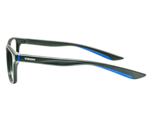 Óculos de Grau Trion Preto Fosco Azul TR1097 C04-54