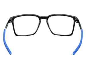 Óculos de Grau Trion Preto Fosco Azul TR88003 C3-54