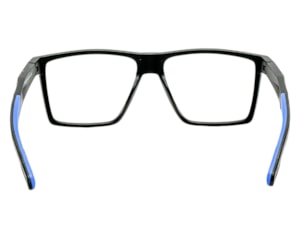 Óculos de Grau Trion Preto Fosco Azul TR88006 C3-54