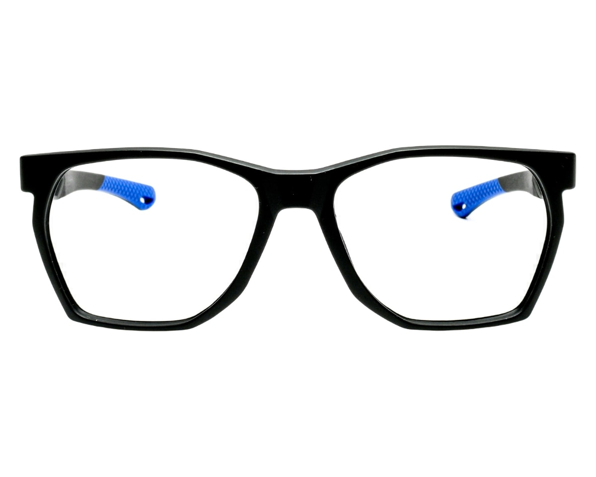 Óculos de Grau Trion Preto Fosco Azul TR88010 C3-54