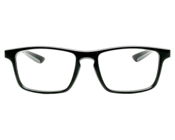 Óculos de Grau Trion Preto Fosco Cinza TR1097 C03-54