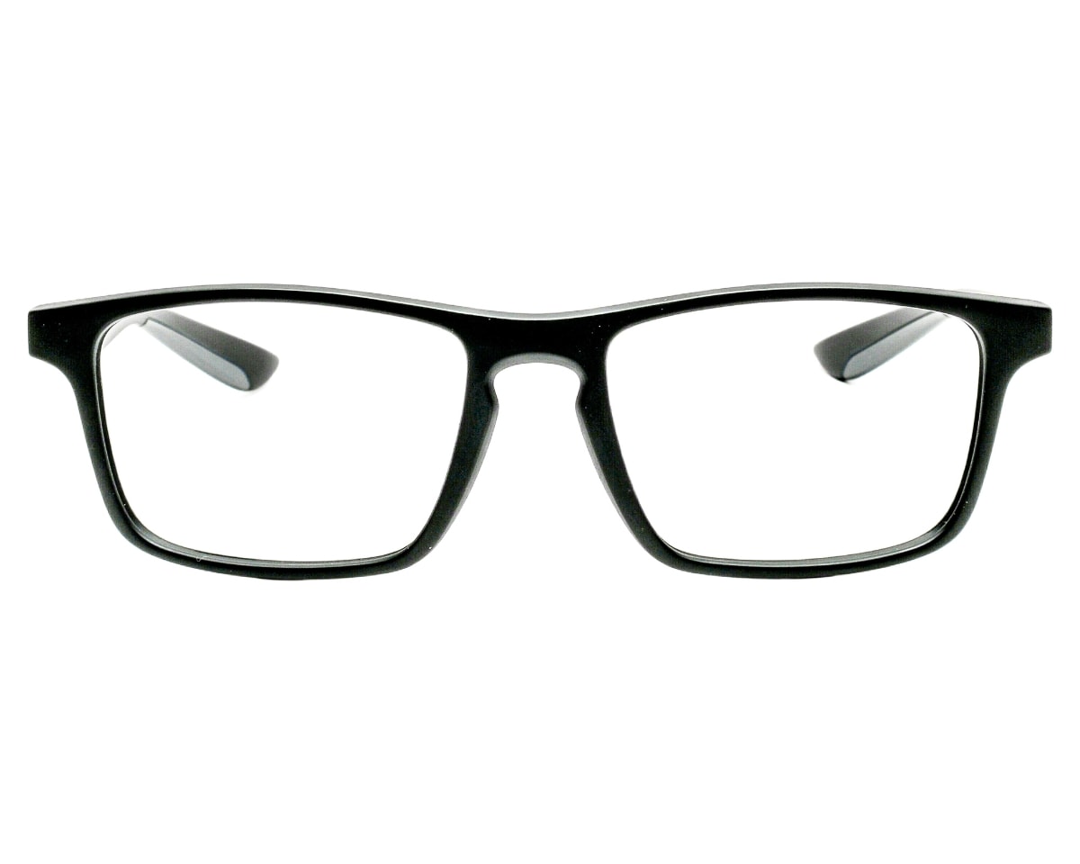 Óculos de Grau Trion Preto Fosco Cinza TR1097 C03-54