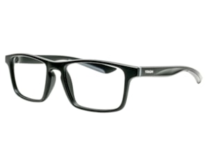 Óculos de Grau Trion Preto Fosco Cinza TR1097 C03-54