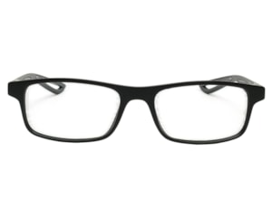 Óculos de Grau Trion Preto Fosco Cinza TR1098 C03-53