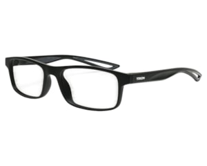 Óculos de Grau Trion Preto Fosco Cinza TR1098 C03-53