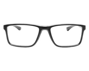 Óculos de Grau Trion Preto Fosco Cinza TR1099 C03-53