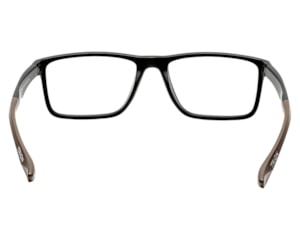 Óculos de Grau Trion Preto Fosco Marrom TR1099 C05-53