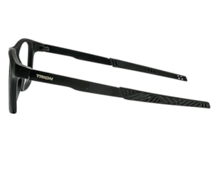 Óculos de Grau Trion Preto Fosco TR88001 C2-53