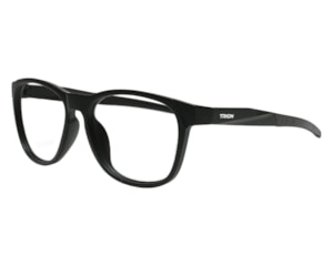 Óculos de Grau Trion Preto Fosco TR88005 C2-55