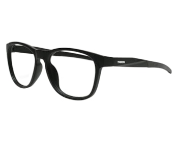 Óculos de Grau Trion Preto Fosco TR88005 C2-55