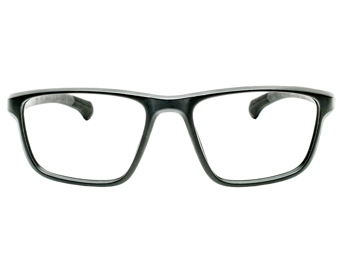 Óculos de Grau Trion Preto Fosco TR92102 C1-55