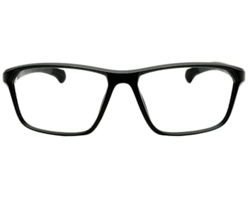 Óculos de Grau Trion Preto Fosco TR92107 C1-56