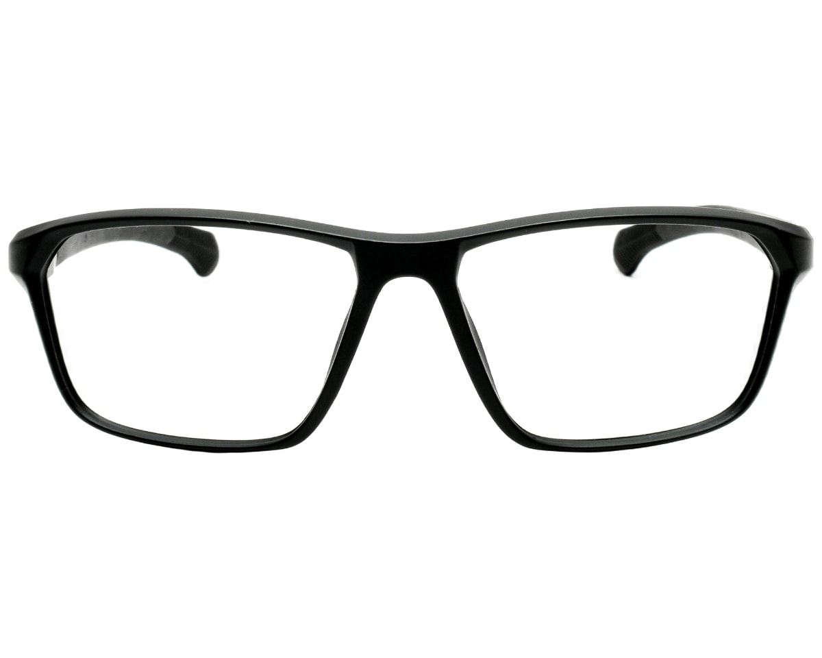 Óculos de Grau Trion Preto Fosco TR92107 C1-56