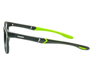 Óculos de Grau Trion Preto Fosco Verde TR88008 C6-55