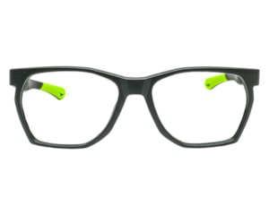 Óculos de Grau Trion Preto Fosco Verde TR88010 C6-54