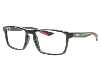 Óculos de Grau Trion Preto Fosco Vinho TR1097 C02-54