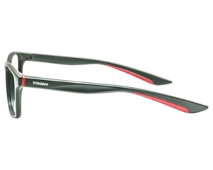 Óculos de Grau Trion Preto Fosco Vinho TR1097 C02-54