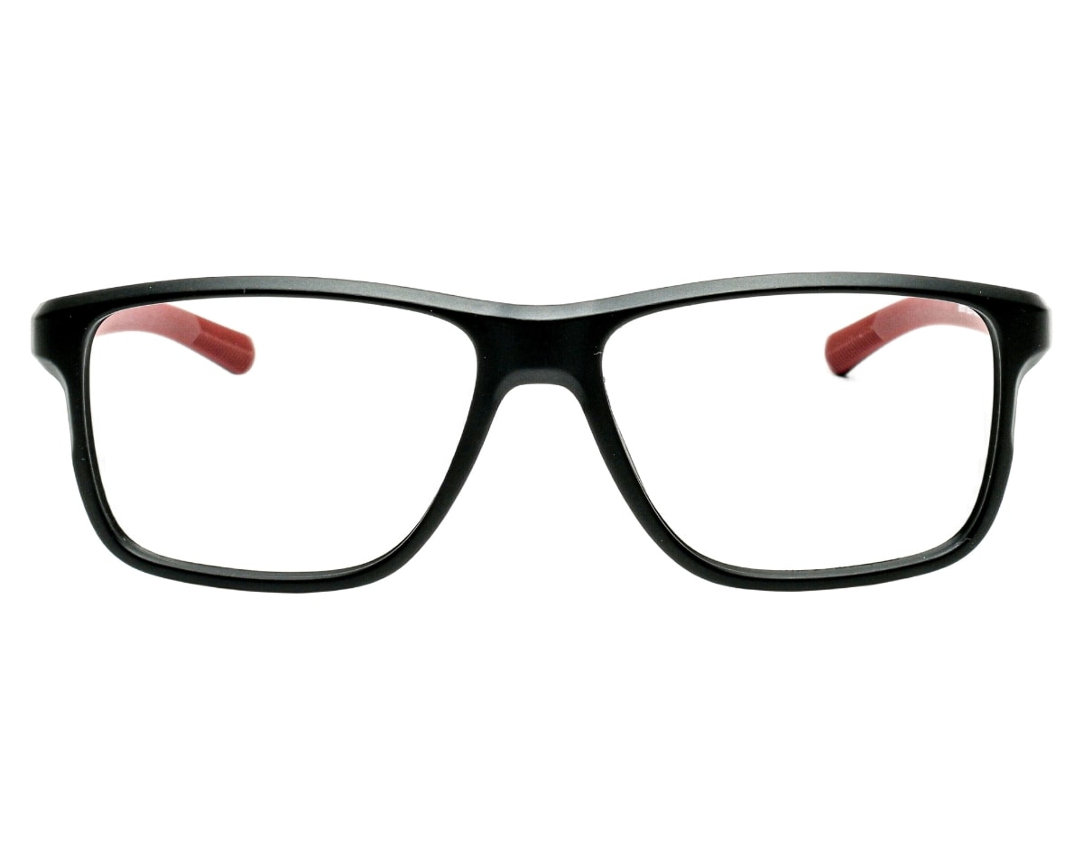 Óculos de Grau Trion Preto Fosco Vinho TR92101 C2-55