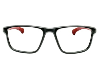 Óculos de Grau Trion Preto Fosco Vinho TR92102 C2-55