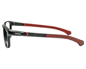 Óculos de Grau Trion Preto Fosco Vinho TR92102 C2-55