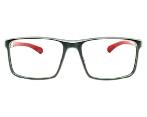 Óculos de Grau Trion Preto Fosco Vinho TR92103 C2-58