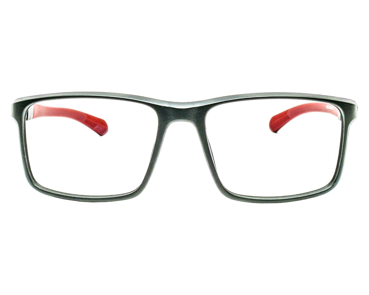 Óculos de Grau Trion Preto Fosco Vinho TR92103 C2-58