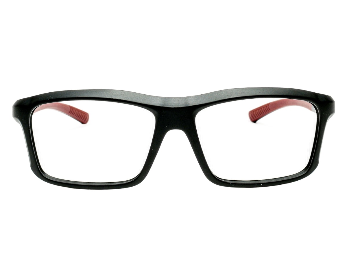 Óculos de Grau Trion Preto Fosco Vinho TR92105 C2-55