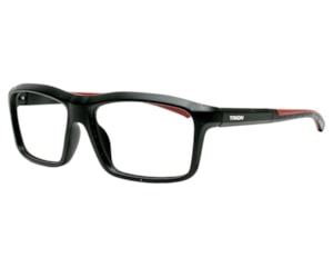 Óculos de Grau Trion Preto Fosco Vinho TR92105 C2-55