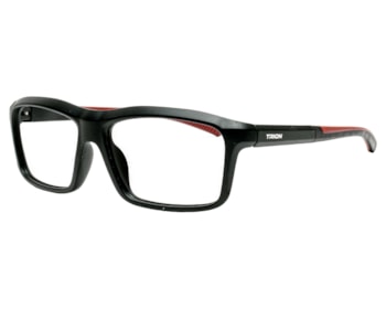 Óculos de Grau Trion Preto Fosco Vinho TR92105 C2-55