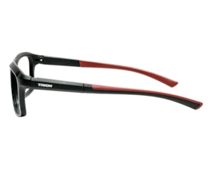 Óculos de Grau Trion Preto Fosco Vinho TR92105 C2-55